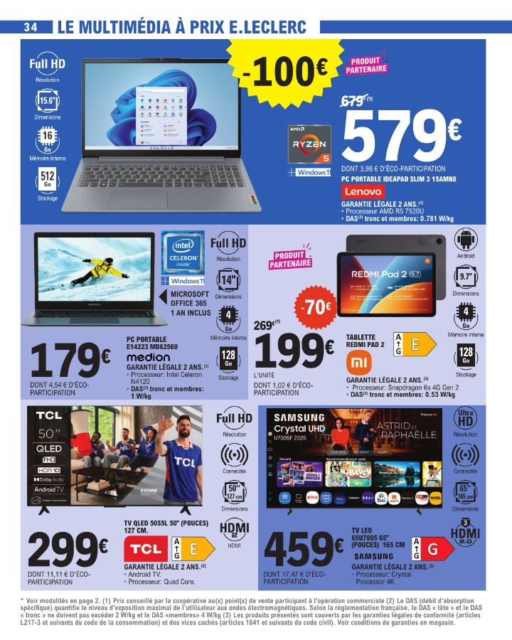 Catalogue E. Leclerc 30.06.2026 - 11.07.2026
