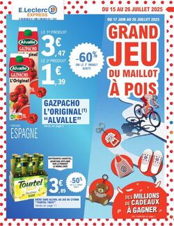 Catalogue E. Leclerc 15.07.2025 - 26.07.2025