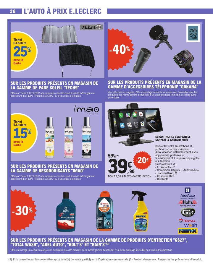 Catalogue E. Leclerc 07.07.2026 - 18.07.2026