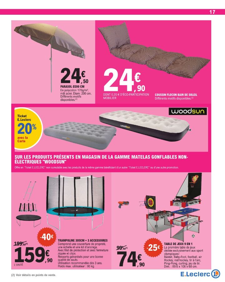 Catalogue E. Leclerc 07.07.2026 - 18.07.2026