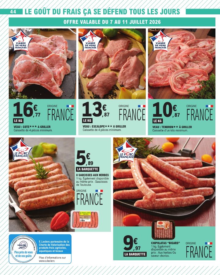 Catalogue E. Leclerc 07.07.2026 - 18.07.2026