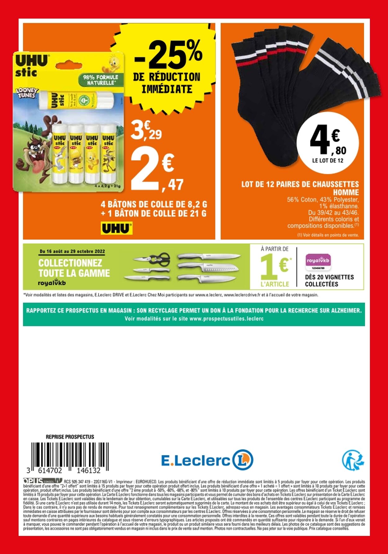 Catalogue E. Leclerc 23.08.2022 - 03.09.2022