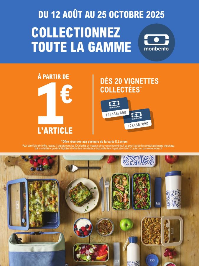 Catalogue E. Leclerc 12.08.2025 - 23.08.2025
