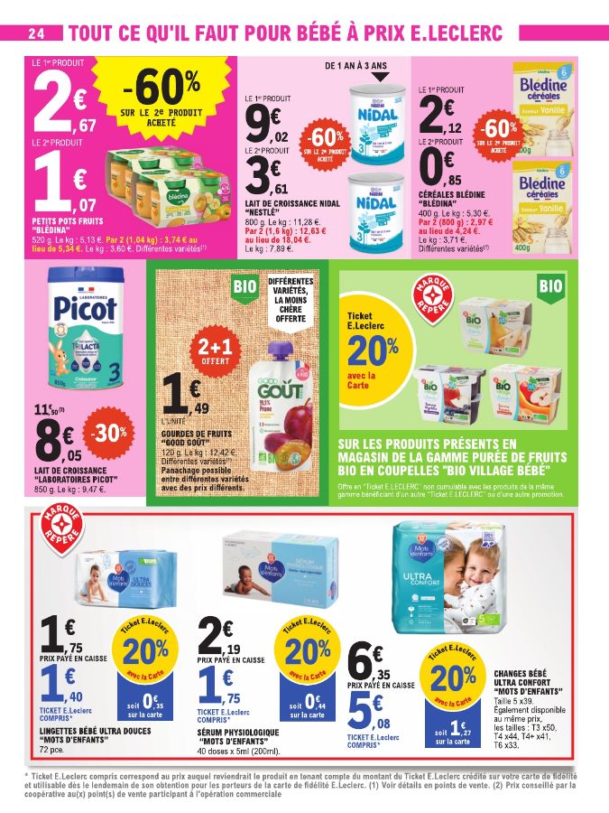 Catalogue E. Leclerc 12.08.2025 - 23.08.2025