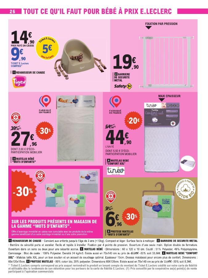 Catalogue E. Leclerc 12.08.2025 - 23.08.2025