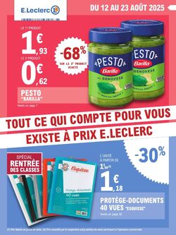Catalogue E. Leclerc 12.08.2025 - 23.08.2025