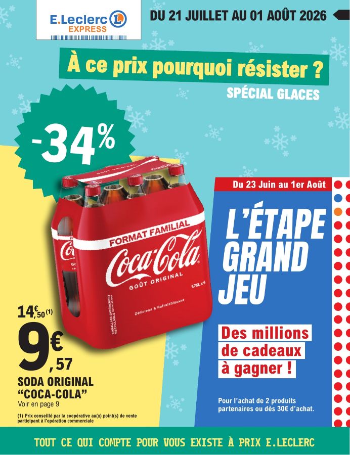 Catalogue E. Leclerc - DEPENSER MOINS 17 - EXPRESS 21 juil. 2026 - 1 août 2026