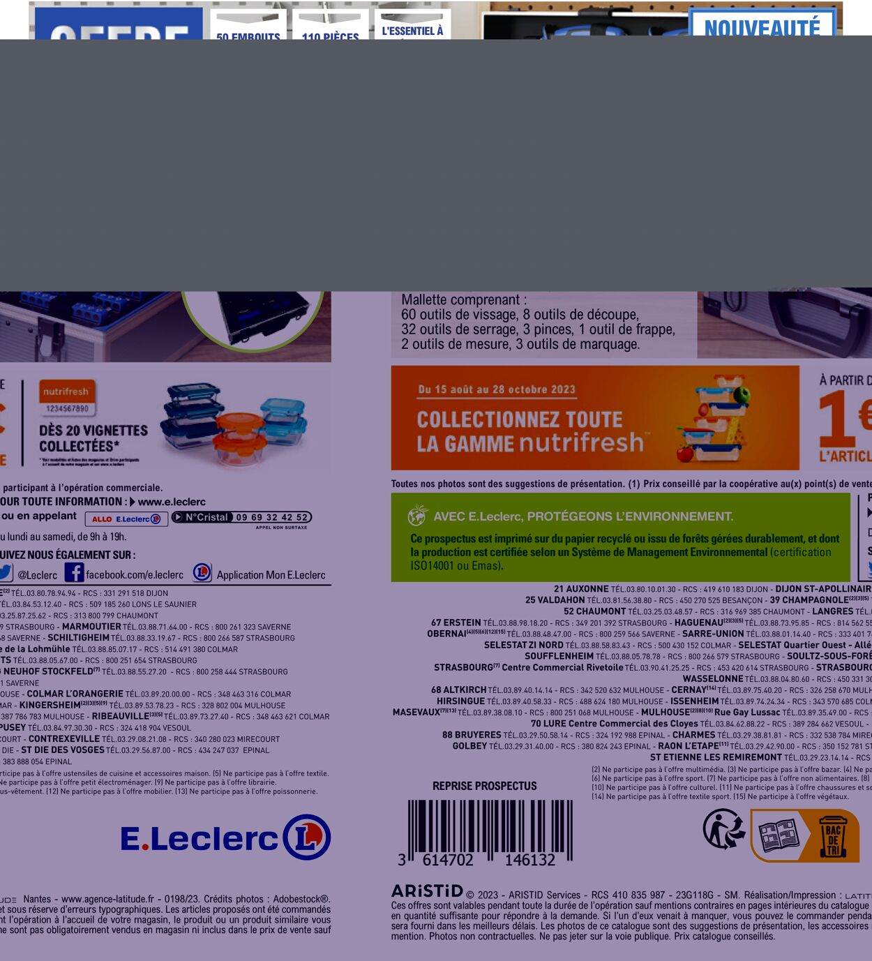 Catalogue E. Leclerc 29.08.2023 - 09.09.2023