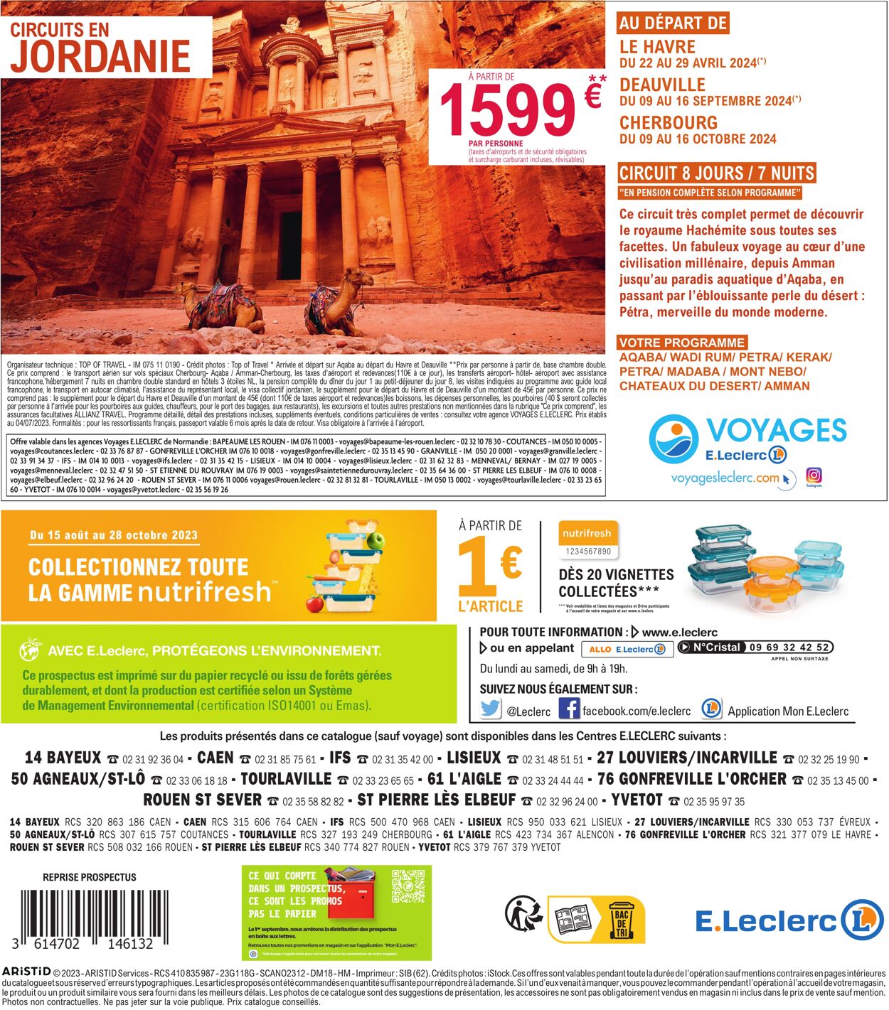 Catalogue E. Leclerc 29.08.2023 - 09.09.2023