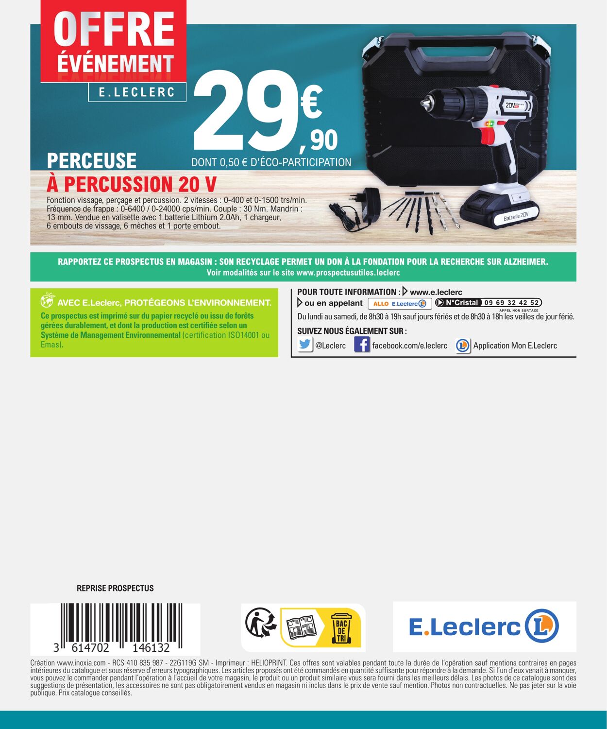 Catalogue E. Leclerc 11.10.2022 - 22.10.2022