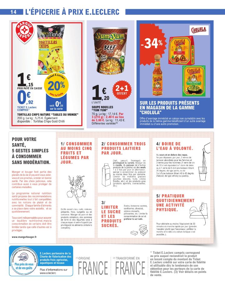 Catalogue E. Leclerc 23.09.2025 - 04.10.2025