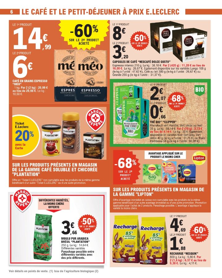 Catalogue E. Leclerc 23.09.2025 - 04.10.2025