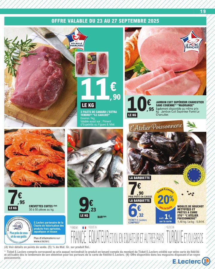 Catalogue E. Leclerc 23.09.2025 - 04.10.2025