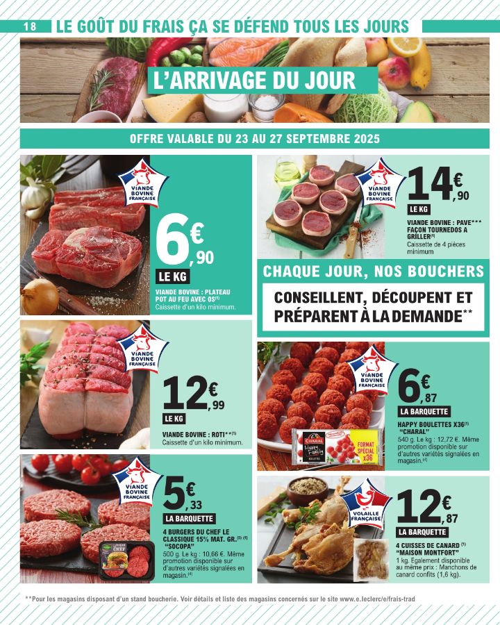 Catalogue E. Leclerc 23.09.2025 - 04.10.2025