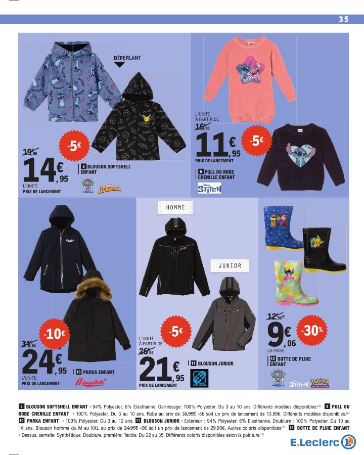 Catalogue E. Leclerc 30.09.2025 - 11.10.2025