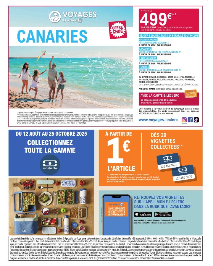 Catalogue E. Leclerc 30.09.2025 - 11.10.2025