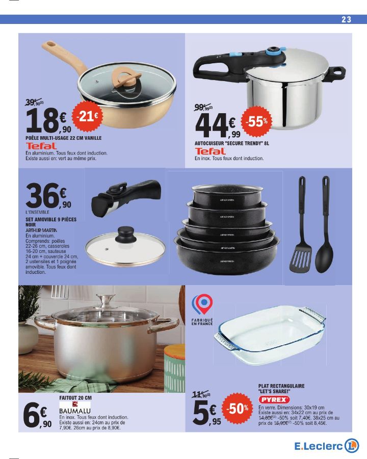 Catalogue E. Leclerc 30.09.2025 - 11.10.2025
