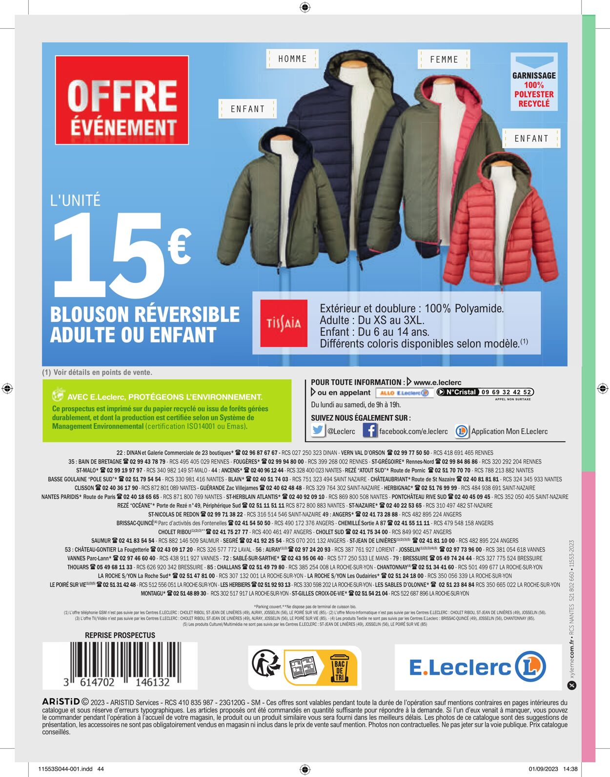 Catalogue E. Leclerc 03.10.2023 - 14.10.2023
