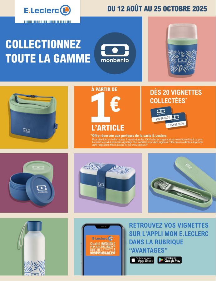 Catalogue E. Leclerc 14.10.2025 - 25.10.2025