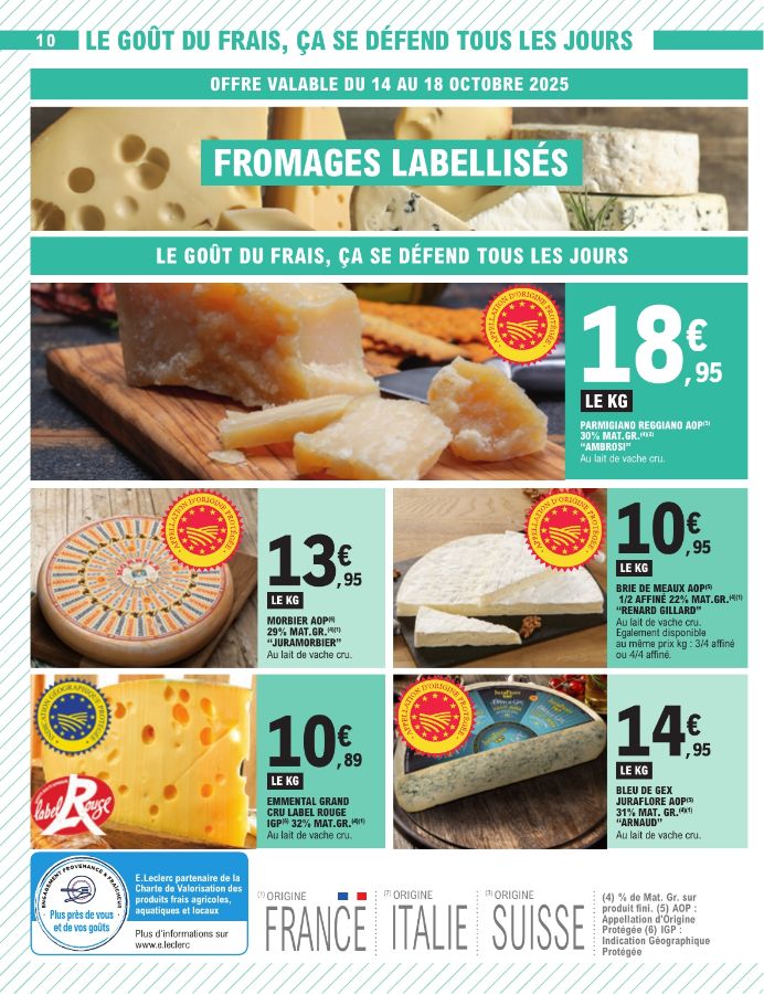 Catalogue E. Leclerc 14.10.2025 - 25.10.2025