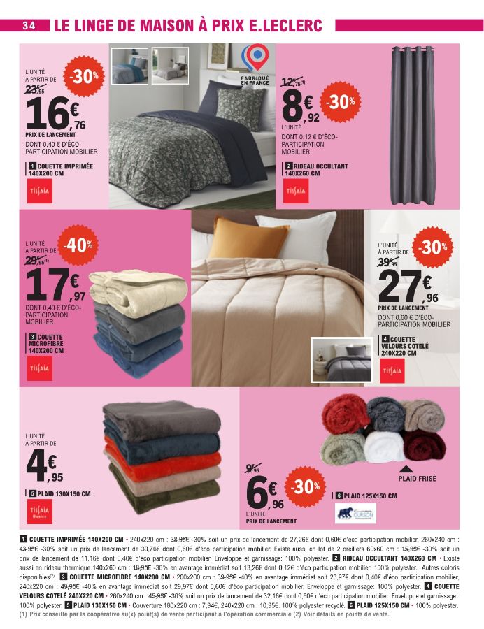 Catalogue E. Leclerc 14.10.2025 - 25.10.2025