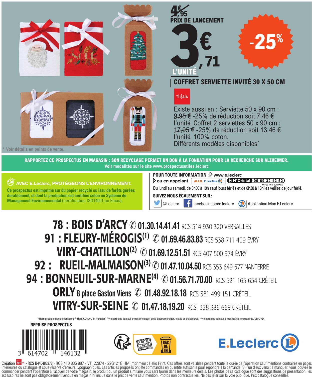Catalogue E. Leclerc 29.11.2022 - 10.12.2022