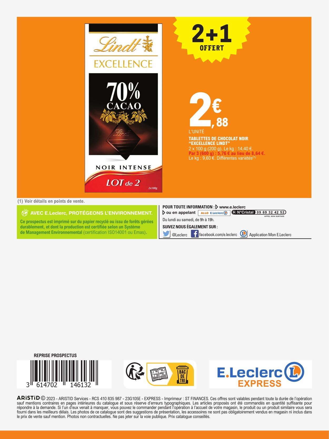 Catalogue E. Leclerc 14.03.2023 - 25.03.2023