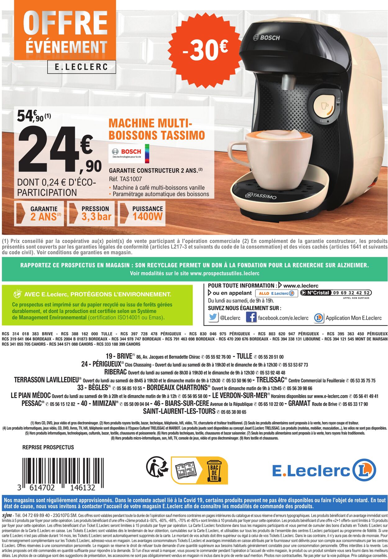 Catalogue E. Leclerc 28.03.2023 - 08.04.2023