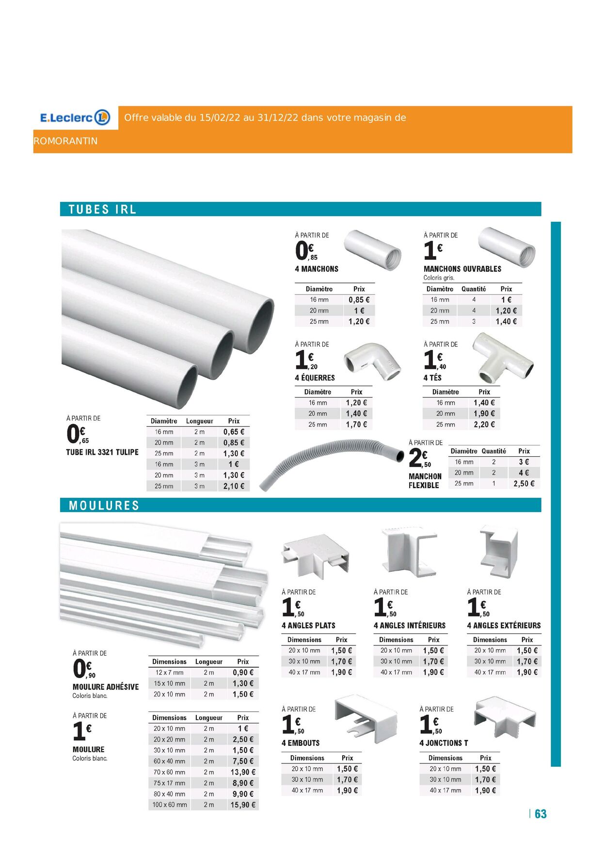 Catalogue E. Leclerc 15.02.2022 - 31.12.2022