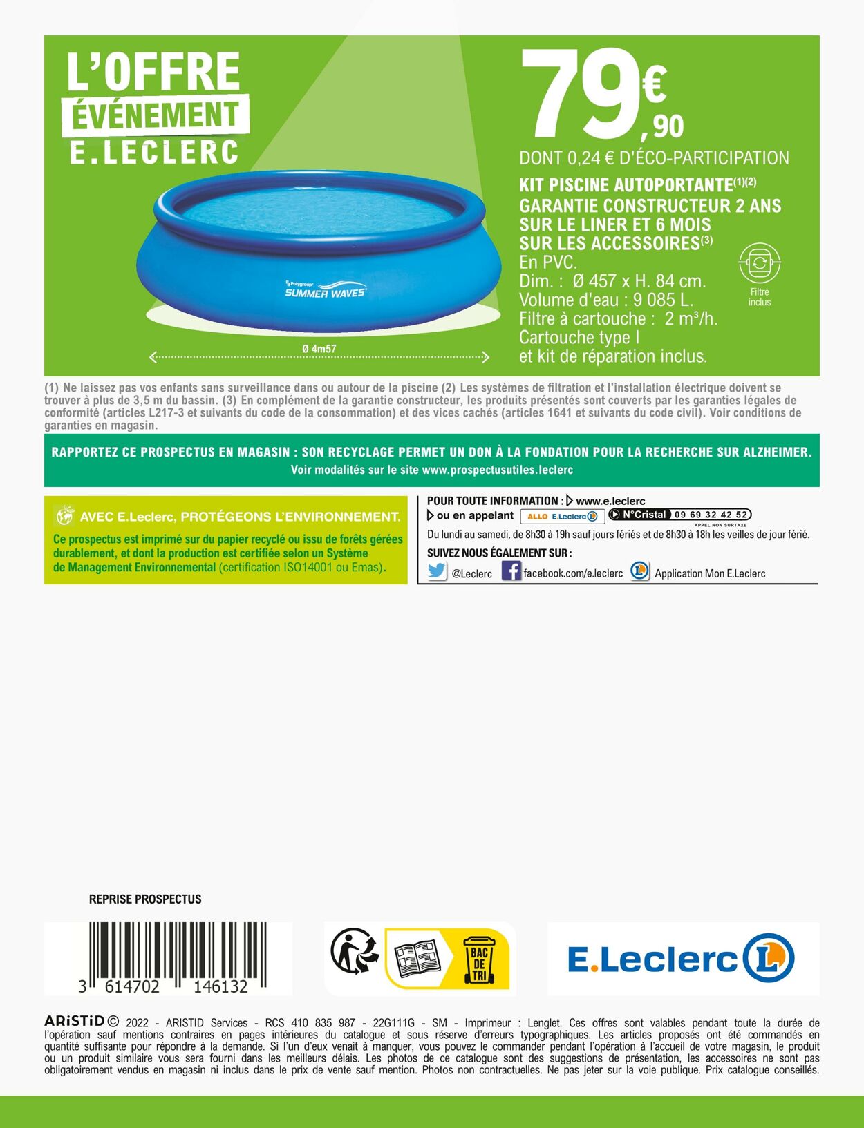 Catalogue E. Leclerc 21.06.2022 - 02.07.2022
