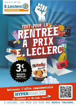 Catalogue E. Leclerc 09.08.2022-21.08.2022