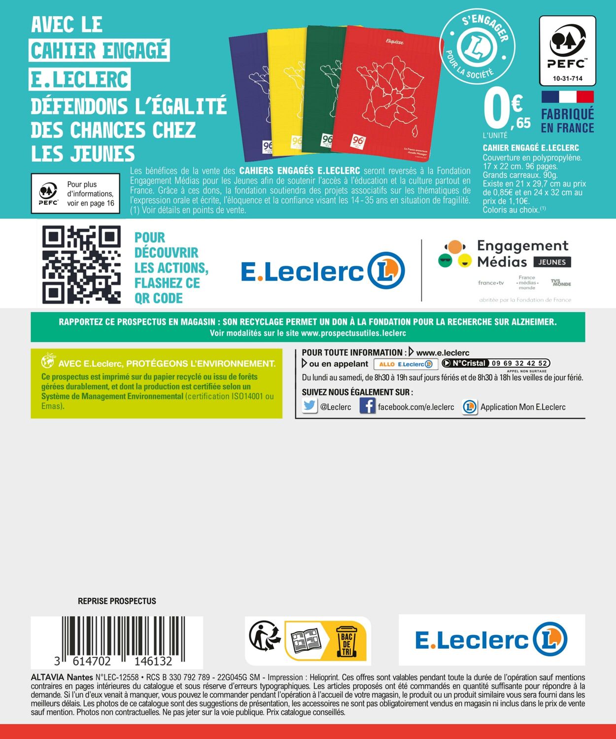 Catalogue E. Leclerc 02.08.2022 - 03.09.2022