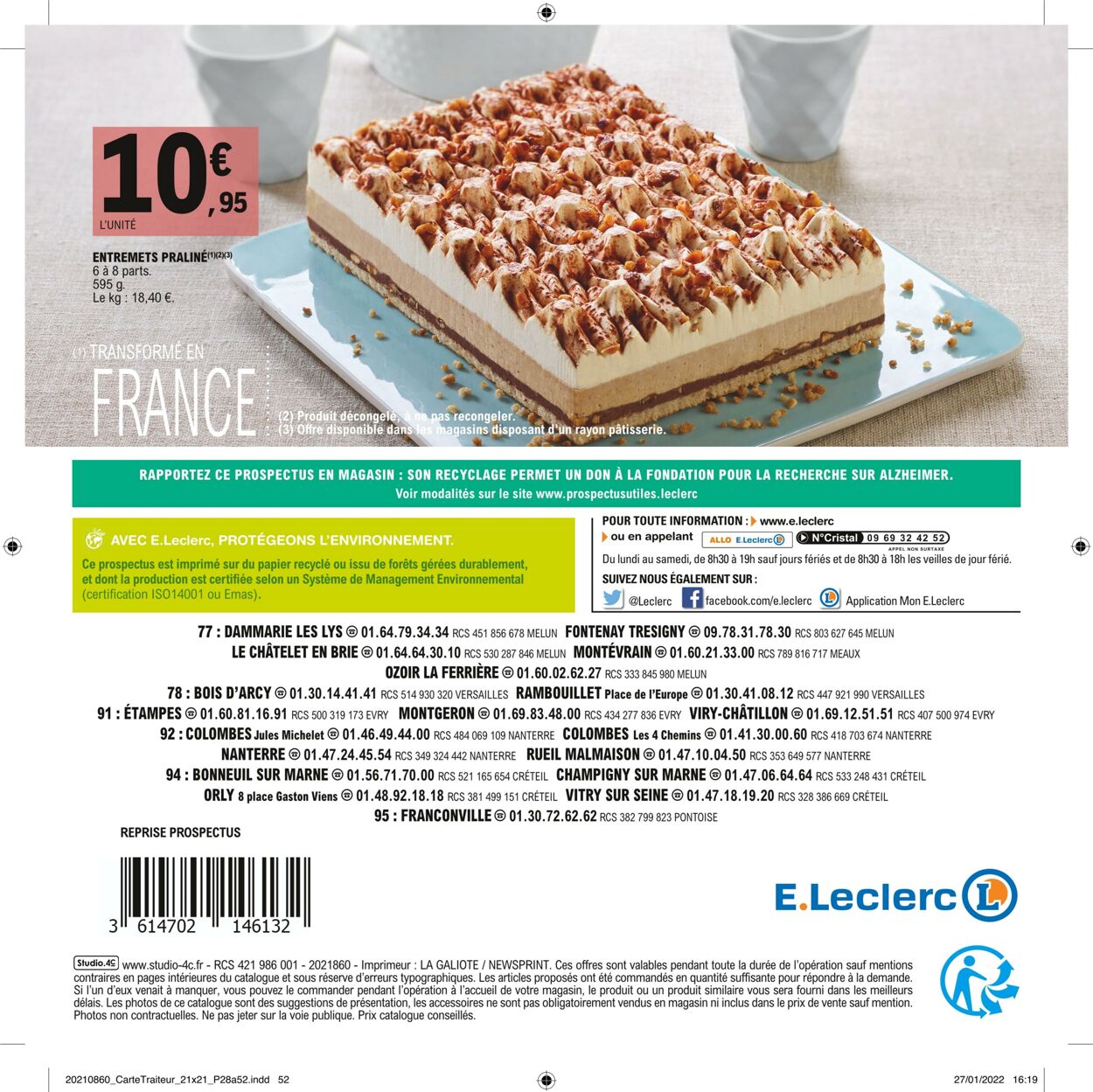 Catalogue E. Leclerc 22.02.2022 - 21.11.2022