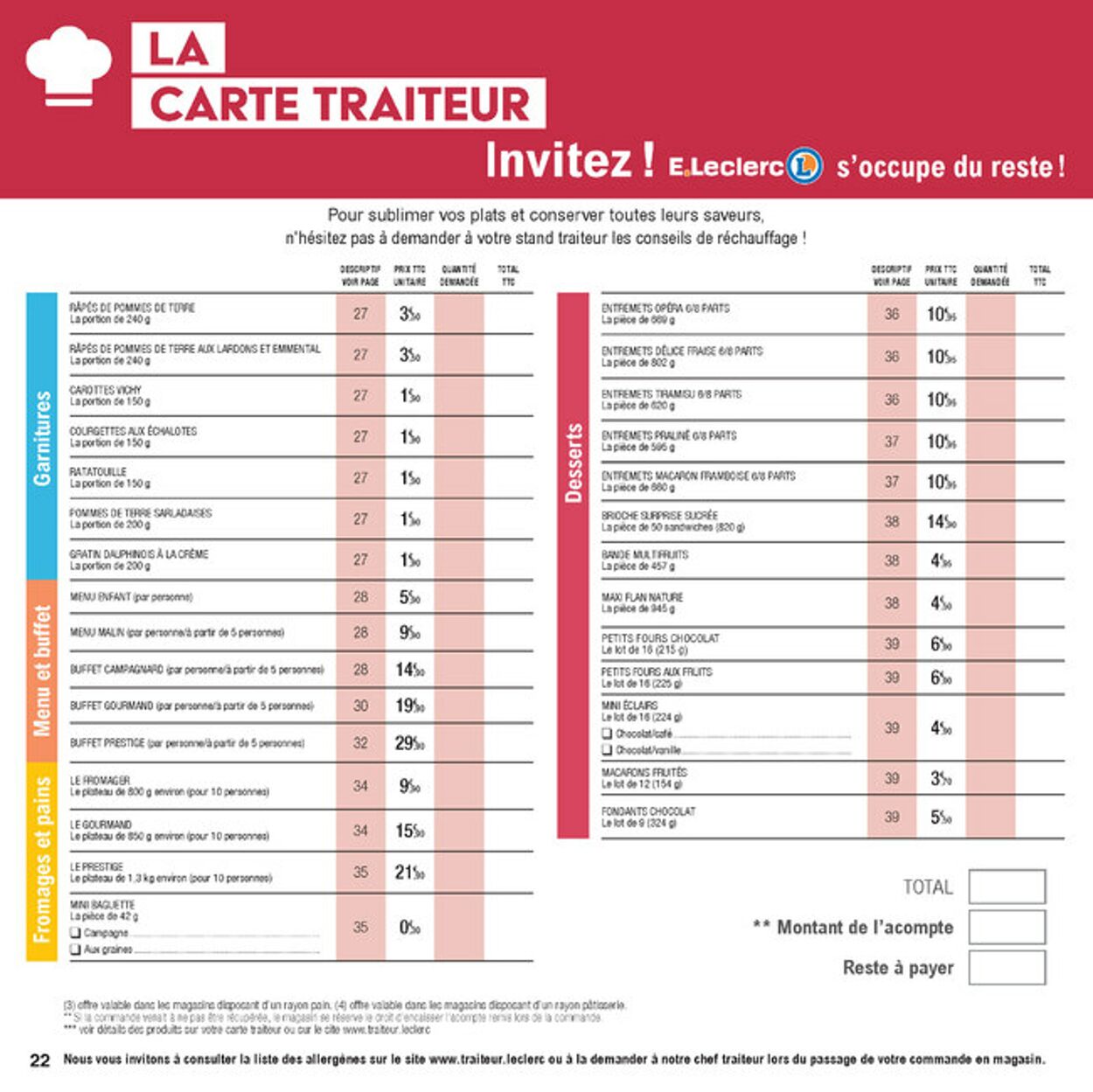 Catalogue E. Leclerc 29.04.2022 - 30.11.2022