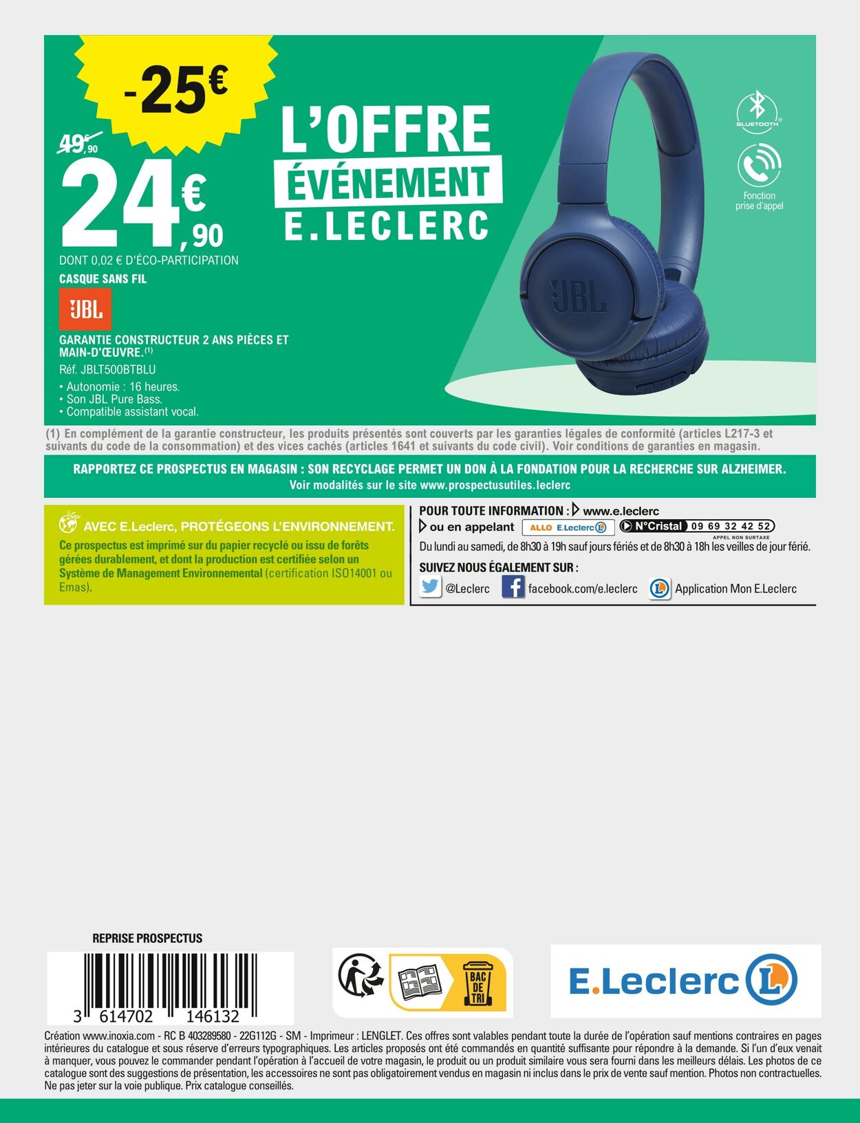 Catalogue E. Leclerc 28.06.2022 - 09.07.2022