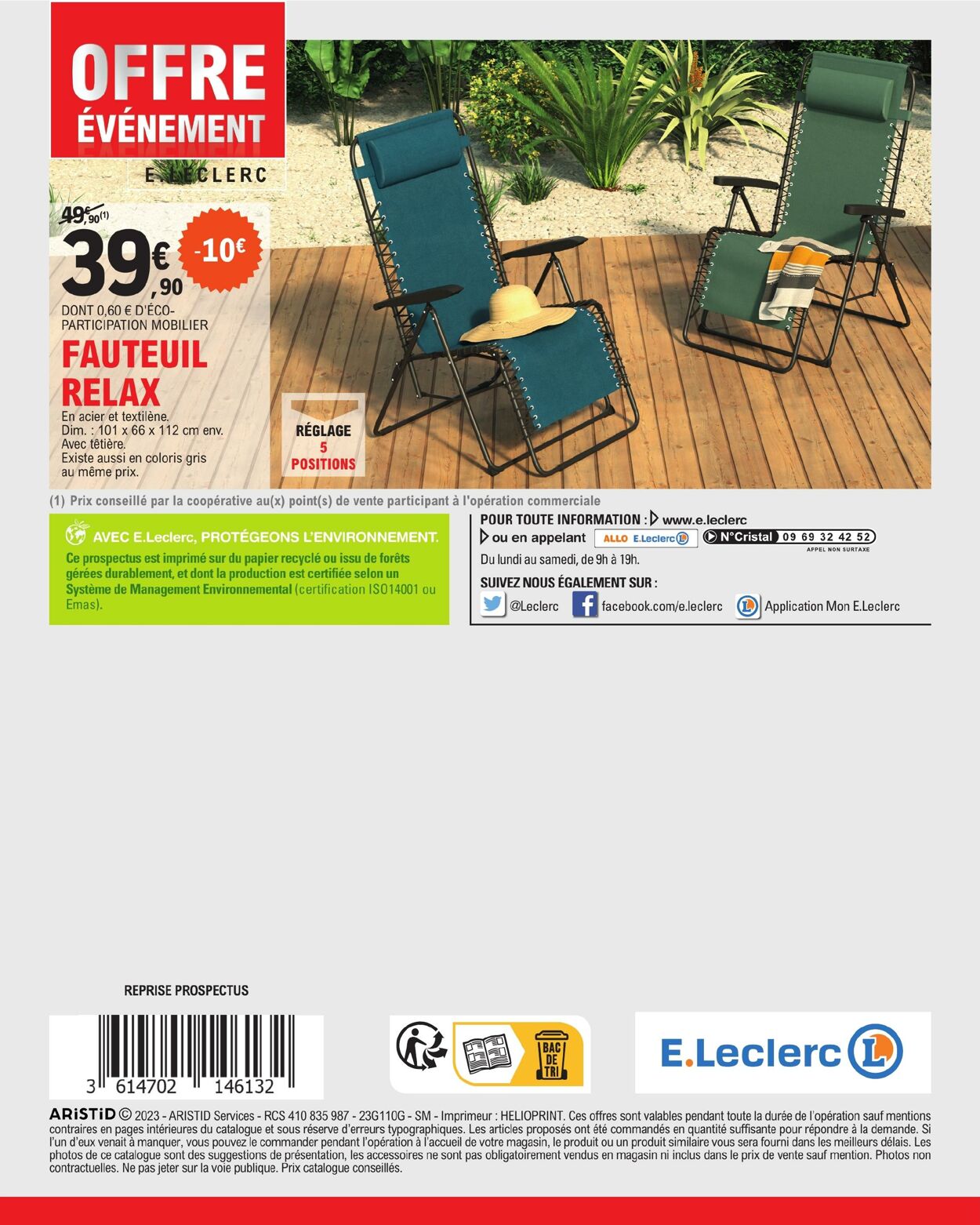 Catalogue E. Leclerc 23.05.2023 - 03.06.2023