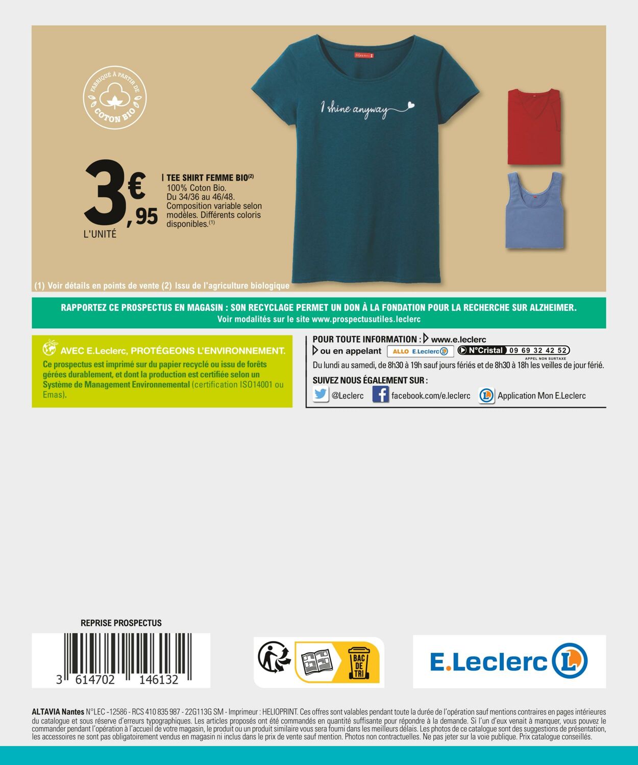 Catalogue E. Leclerc 12.07.2022 - 23.07.2022
