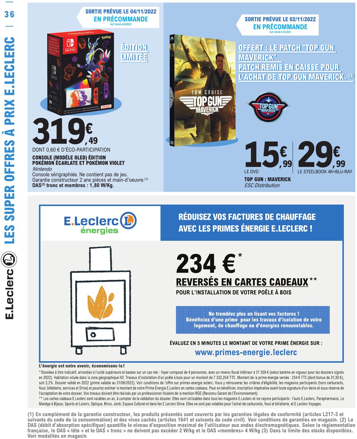 Catalogue E. Leclerc 01.11.2022 - 12.11.2022