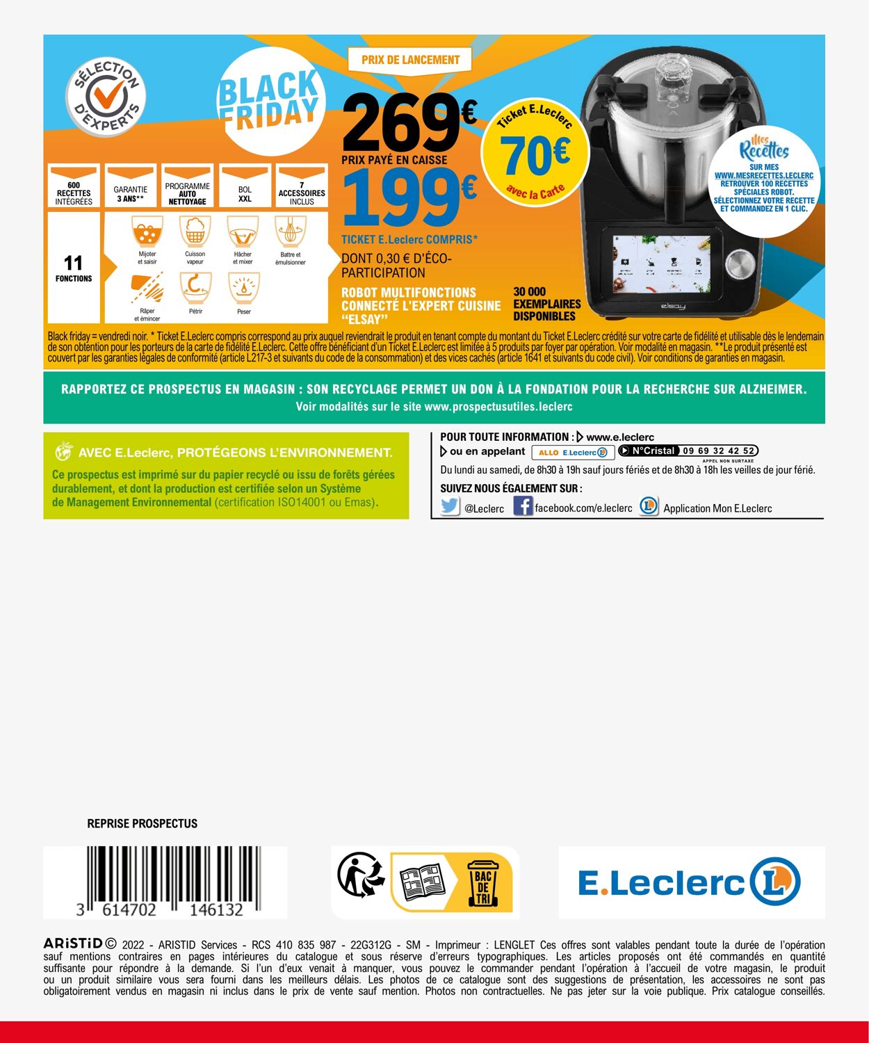 Catalogue E. Leclerc 15.11.2022 - 26.11.2022