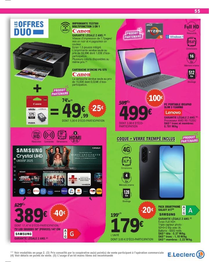 Catalogue E. Leclerc 14.04.2026 - 25.04.2026