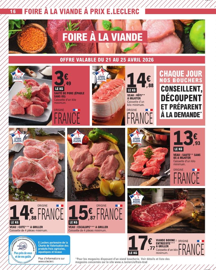 Catalogue E. Leclerc 21.04.2026 - 02.05.2026