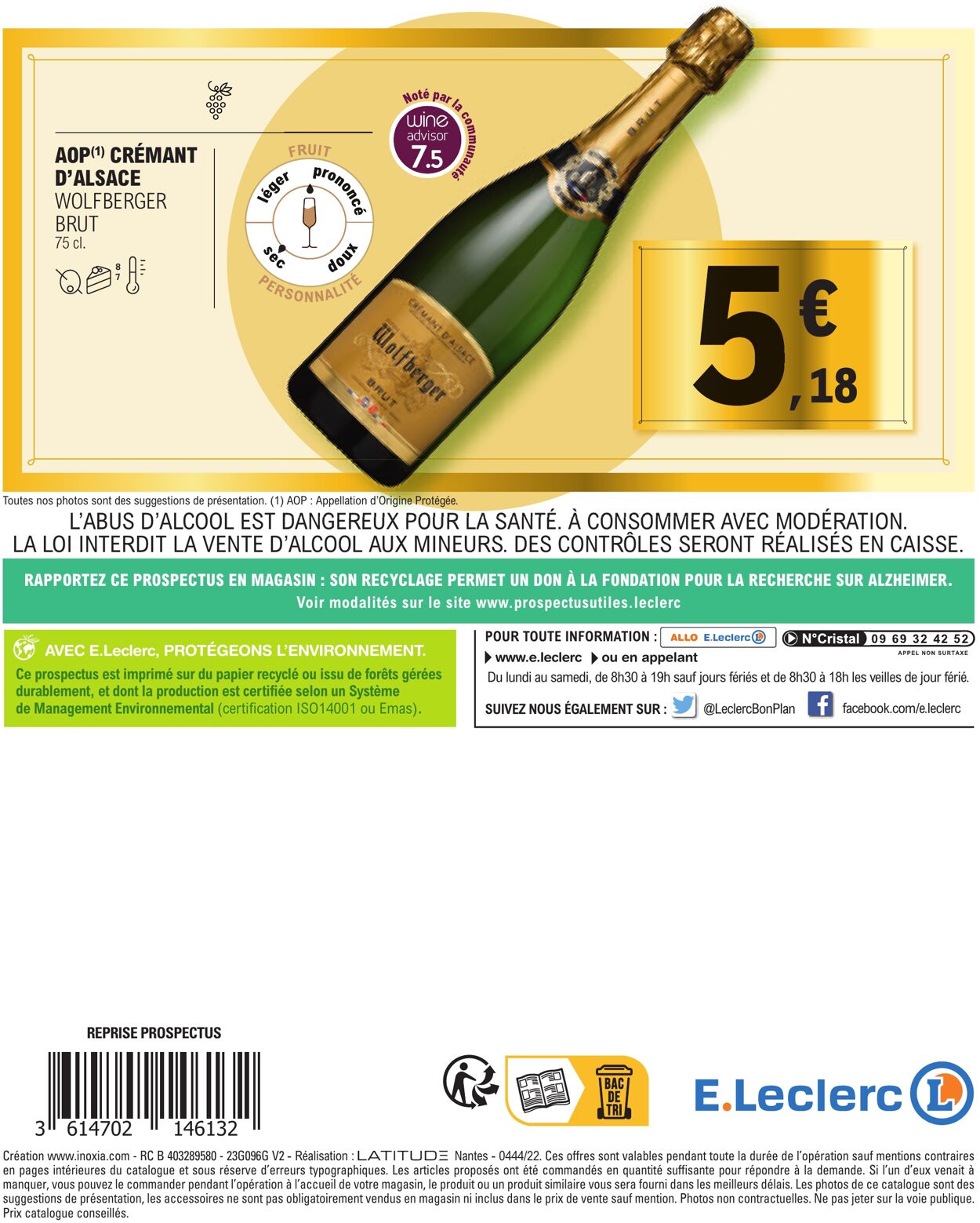 Catalogue E. Leclerc 21.03.2023 - 01.04.2023