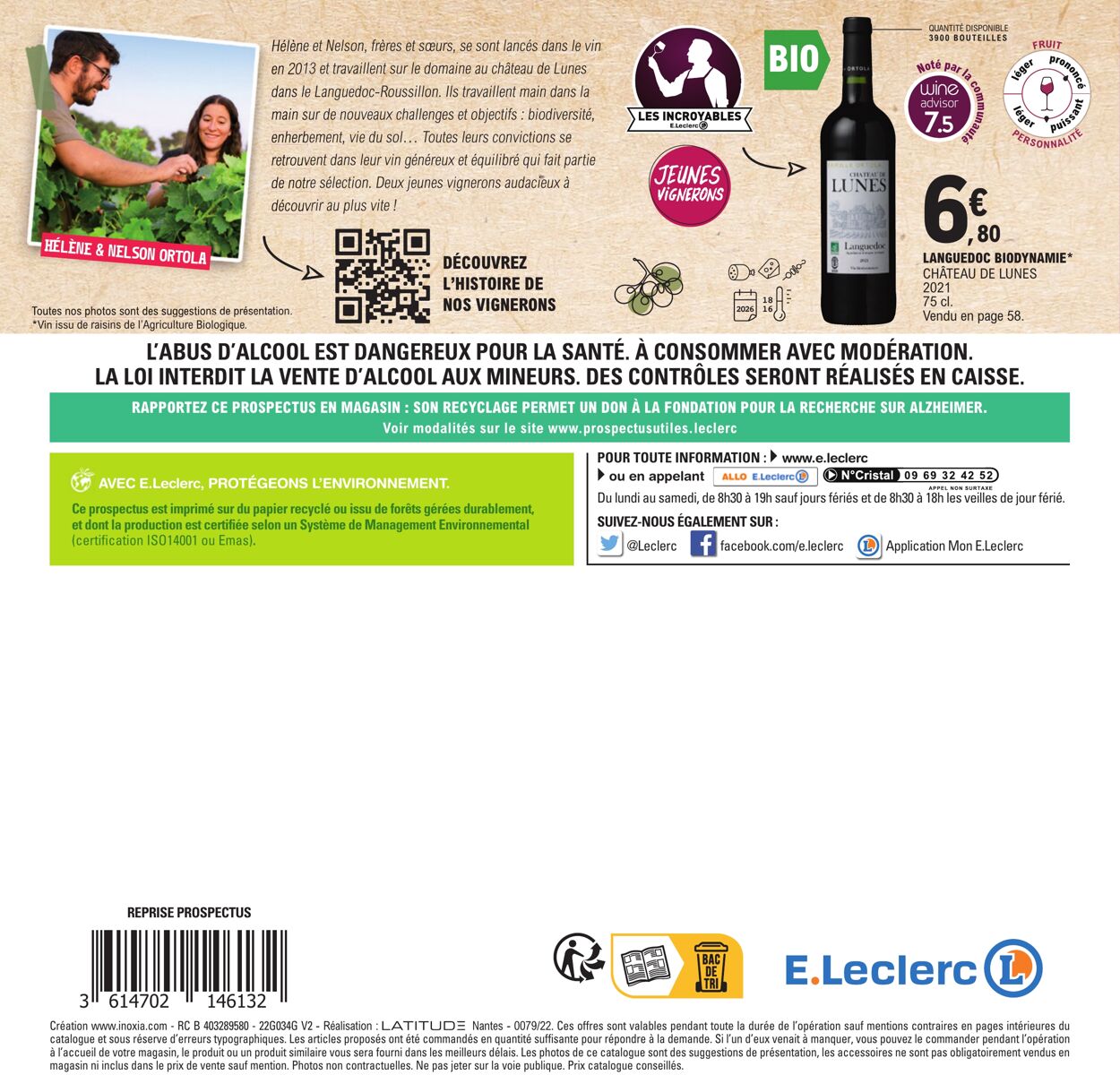 Catalogue E. Leclerc 04.10.2022 - 15.10.2022