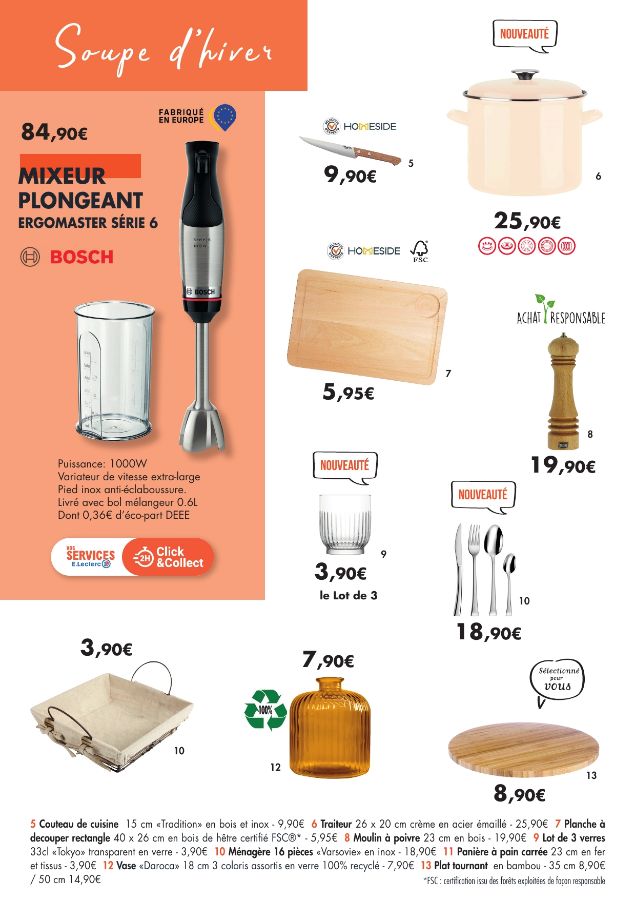 Catalogue E. Leclerc 02.09.2025 - 29.11.2025