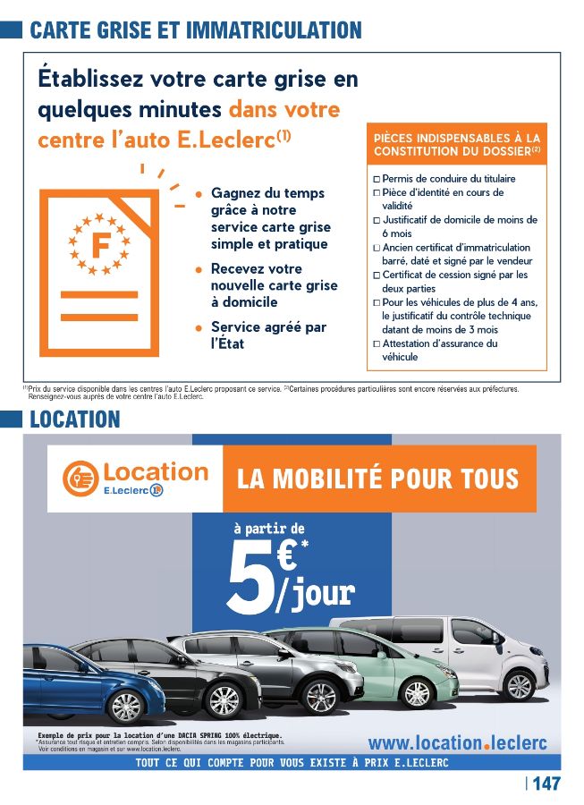Catalogue E. Leclerc 22.04.2025 - 28.03.2026