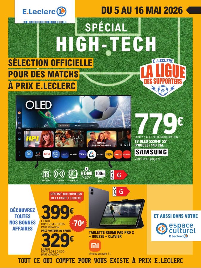Catalogue E. Leclerc 05.05.2026 - 16.05.2026