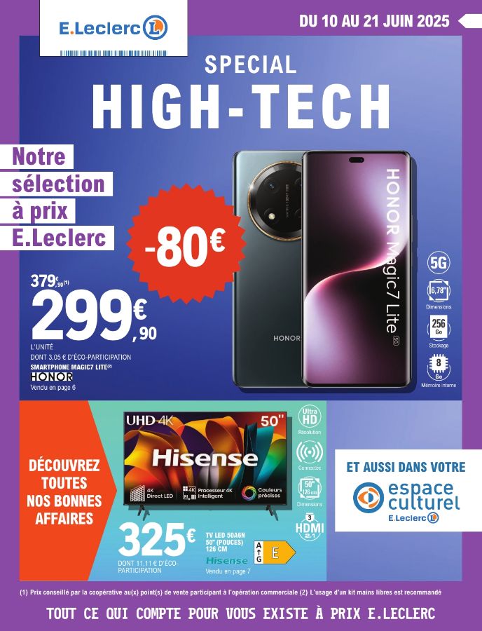 Catalogue E. Leclerc 10.06.2025 - 21.06.2025