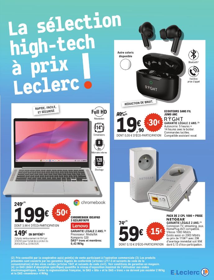 Catalogue E. Leclerc 10.06.2025 - 21.06.2025