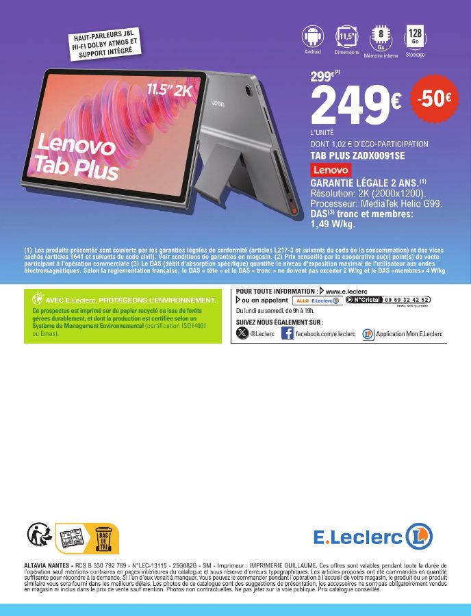 Catalogue E. Leclerc 10.06.2025 - 21.06.2025