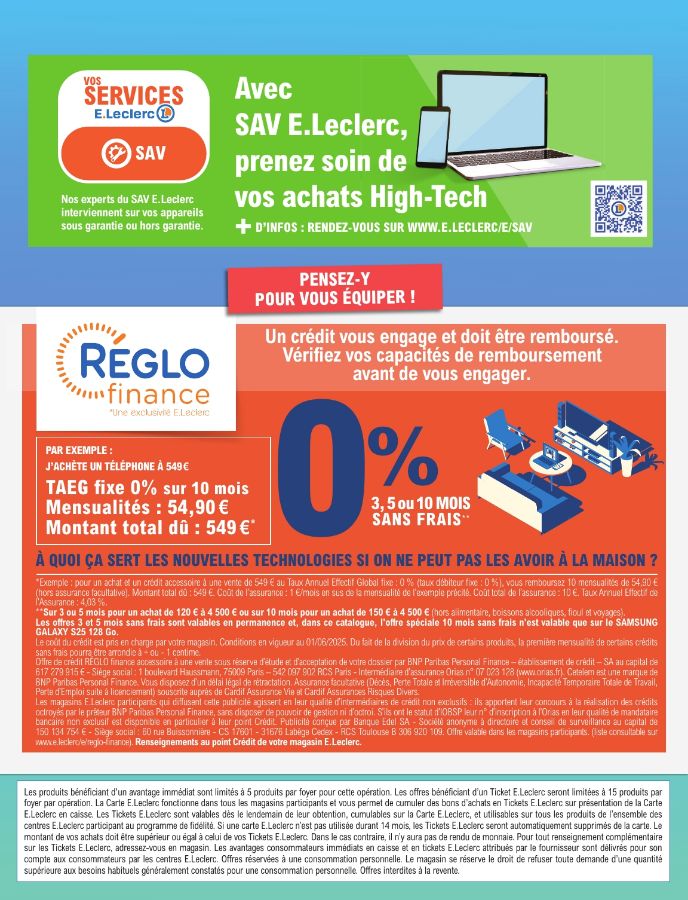 Catalogue E. Leclerc 10.06.2025 - 21.06.2025